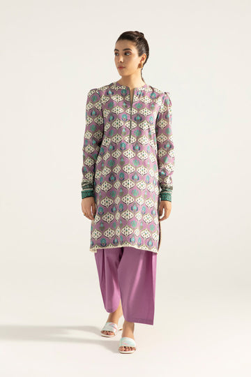 Sapphire U1 DY22V5 5  Printed Cotton Shirt Intermix Collection 2022 Online Shopping